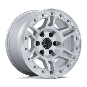 Black Rhino – BR039 VANGUARD – Silver – 17″x8″ 32mm – Summer Wheels – BR039SD17806432
